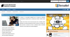 Desktop Screenshot of cufm.terna.net