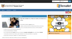 Desktop Screenshot of iutb.terna.net