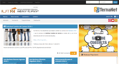 Desktop Screenshot of iutav.terna.net