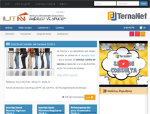 Tablet Screenshot of iutav.terna.net